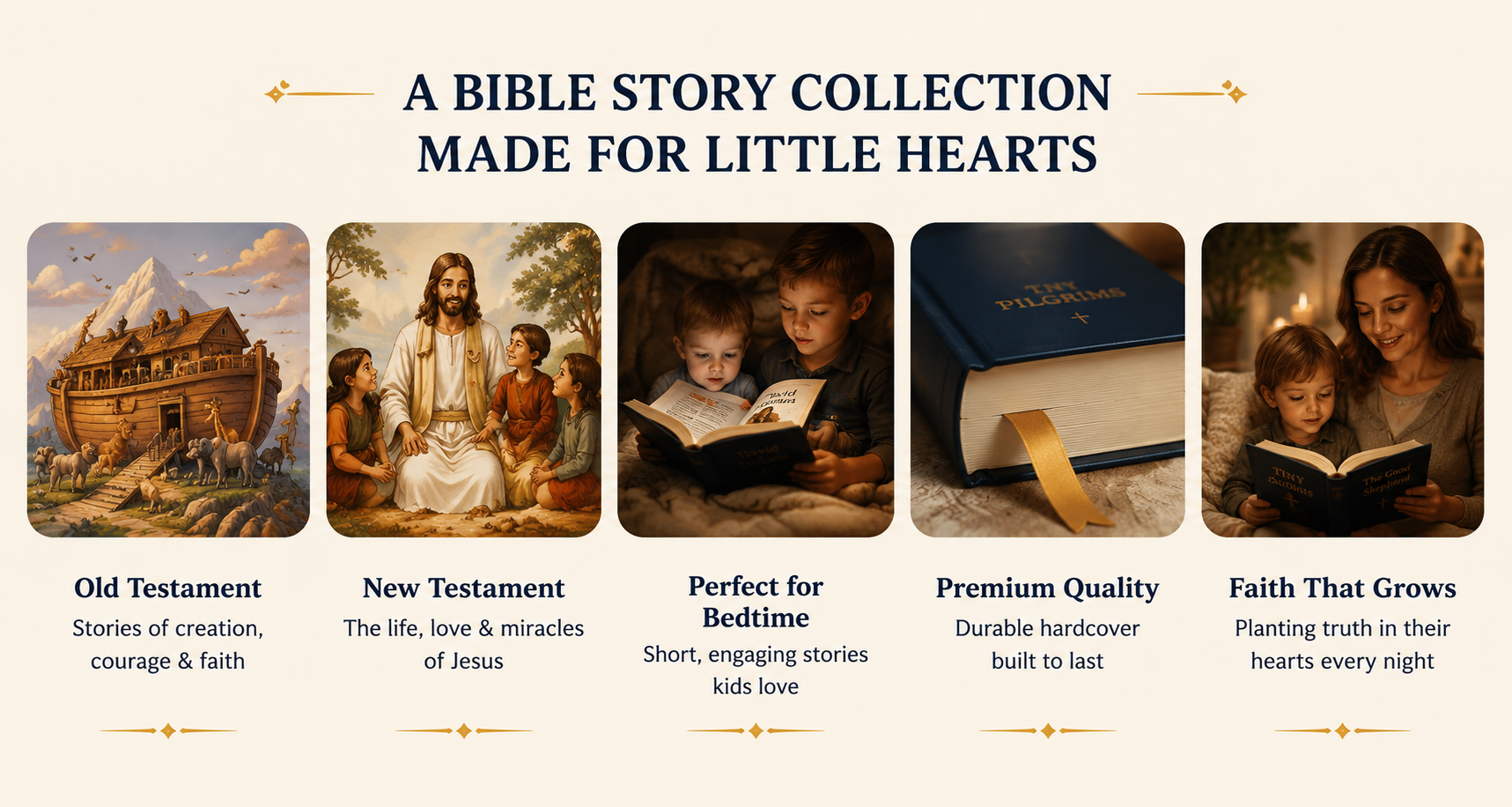 Tiny Pilgrims - The Complete Bible Bedtime Collection