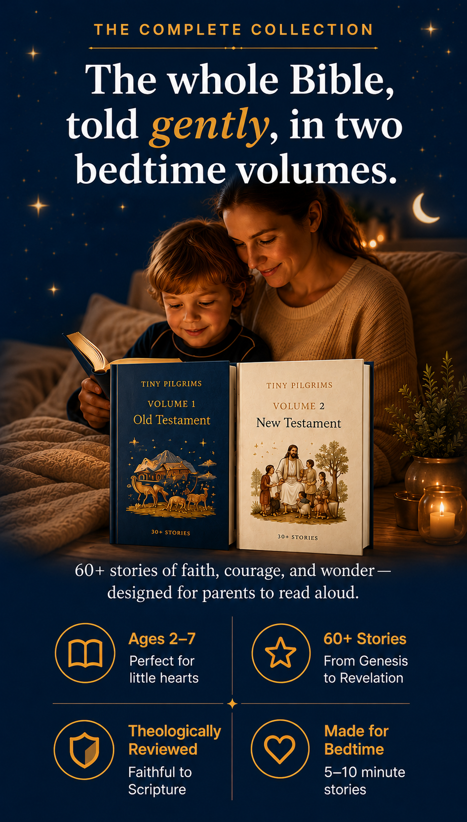 Tiny Pilgrims - The Complete Bible Bedtime Collection