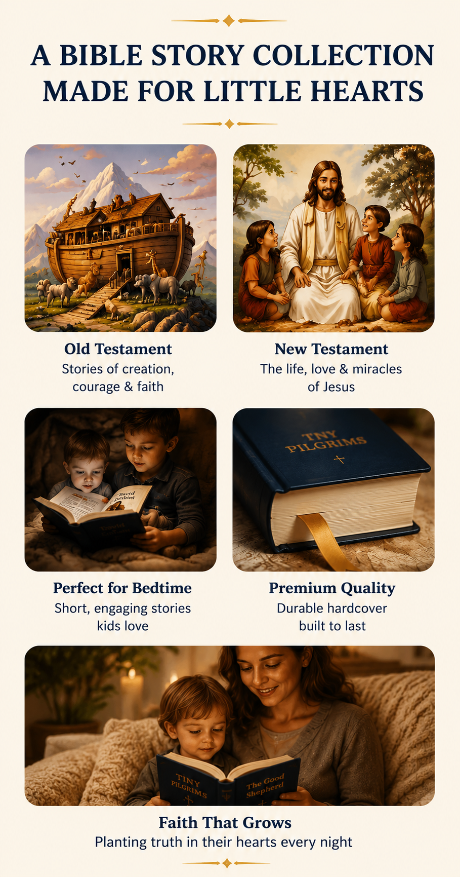 Tiny Pilgrims - The Complete Bible Bedtime Collection