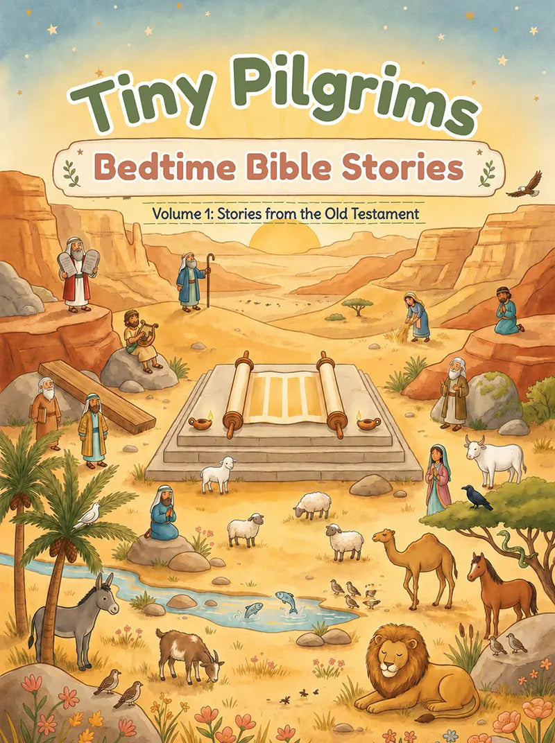 Bible Bedtime Stories for Kids (2-Book Set)