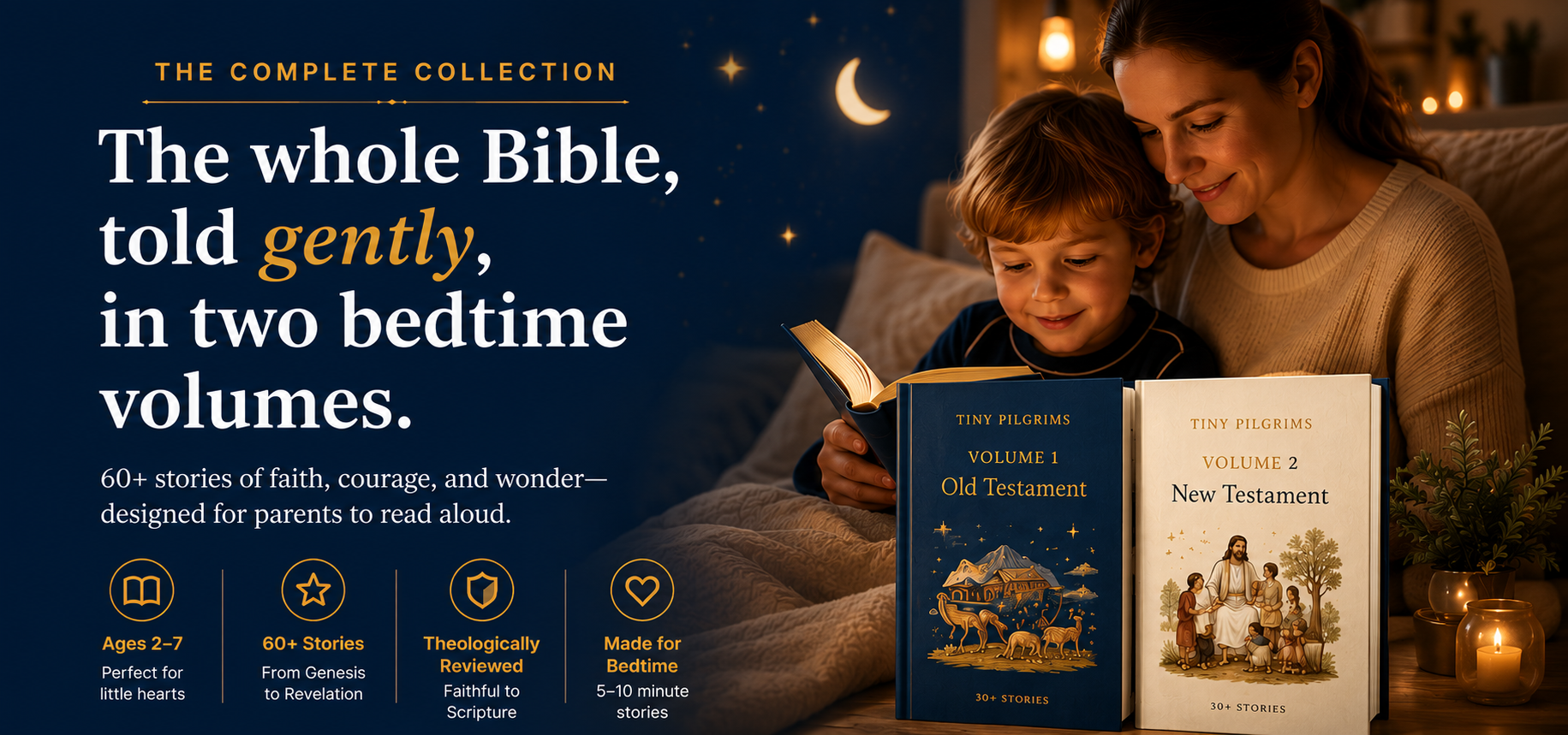 Tiny Pilgrims - The Complete Bible Bedtime Collection