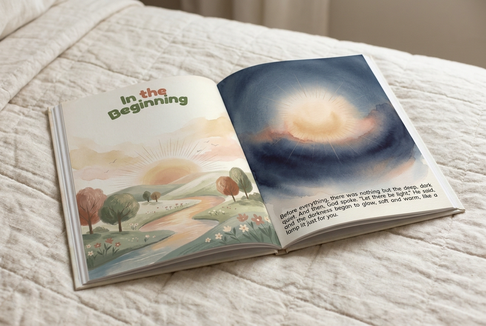 Storybook spread (illustration page)